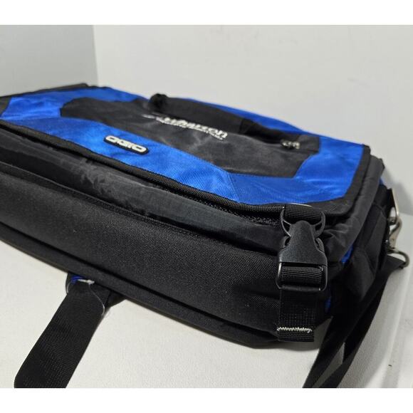 OGIO Wharton Logo Laptop Tablet Shoulder Bag 18"x13" Black NWOT - Picture 7 of 12